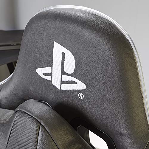 Chaise de Bureau Ergonomique X Rocker Amarok pour Playstation avec LED et Accoudoirs 3D