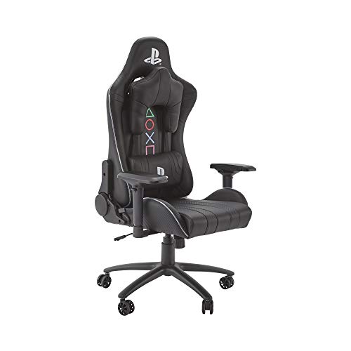 Chaise de Bureau Ergonomique X Rocker Amarok pour Playstation avec LED et Accoudoirs 3D