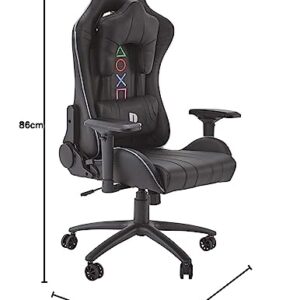 Chaise de Bureau Ergonomique X Rocker Amarok pour Playstation avec LED et Accoudoirs 3D