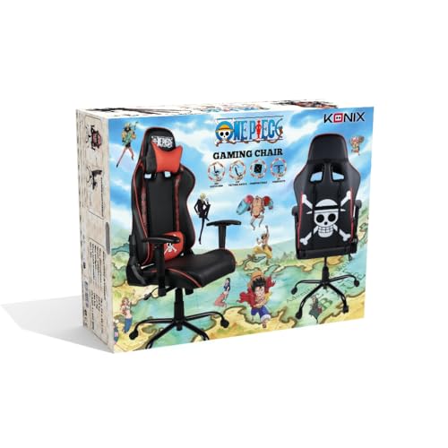 Chaise de Bureau Gaming Konix One Piece – Inclinaison 150° – Noir