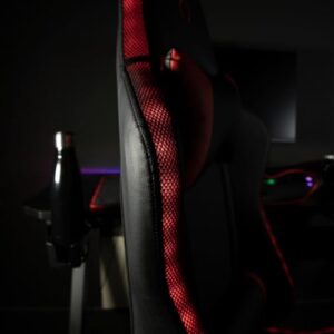 Chaise de Bureau Gaming Konix Phantom avec Éclairage RVB et Inclinaison 135°