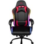 Chaise de Bureau Gaming Konix Phantom avec Éclairage RVB et Inclinaison 135°