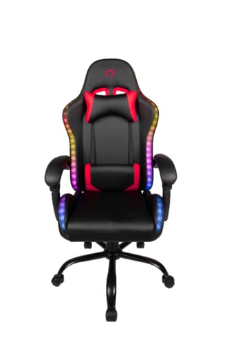 Chaise de Bureau Gaming Konix Phantom avec Éclairage RVB et Inclinaison 135°