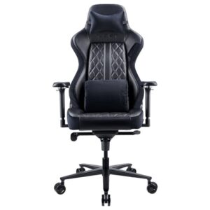 Chaise de Bureau Gaming REKT Comfort-R XL – Noir, Inclinable 180°, Accoudoirs 4D