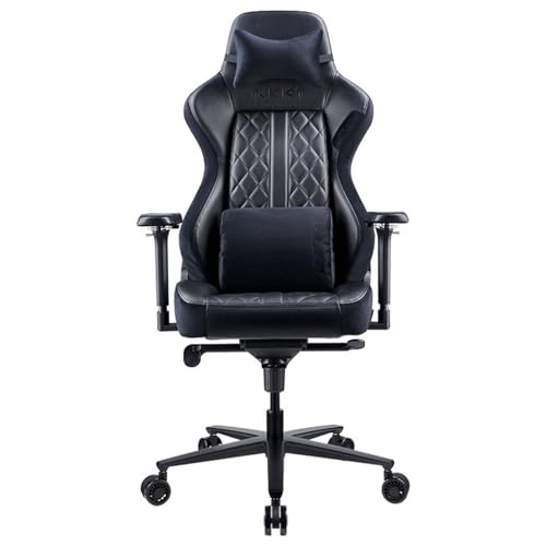 Chaise de Bureau Gaming REKT Comfort-R XL – Noir, Inclinable 180°, Accoudoirs 4D