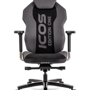 Chaise de Bureau Quersus ICOS Edition One – Tissu Noir