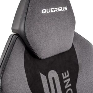 Chaise de Bureau Quersus ICOS Edition One – Tissu Noir