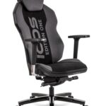 Chaise de Bureau Quersus ICOS Edition One - Tissu Noir