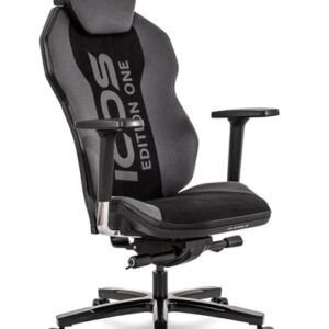 Chaise de Bureau Quersus ICOS Edition One – Tissu Noir