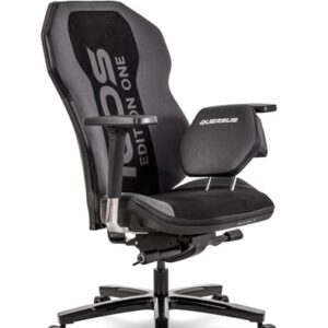 Chaise de Bureau Quersus ICOS Edition One – Tissu Noir