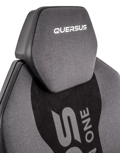 Chaise de Bureau Quersus ICOS Edition One – Tissu Noir