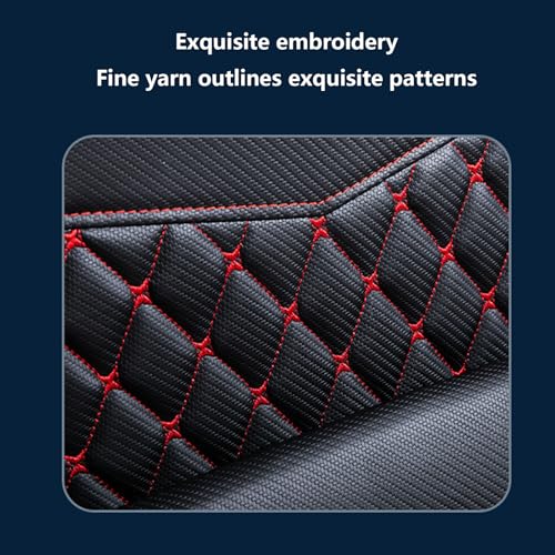 Chaise de Gaming Ergonomique Rouge, Réglable avec Repose-Pieds et Support Lombaire