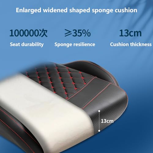 Chaise de Gaming Ergonomique Rouge, Réglable avec Repose-Pieds et Support Lombaire