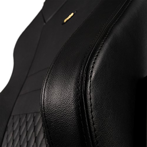 Chaise de Gaming Noblechairs Hero en Cuir Véritable Noir