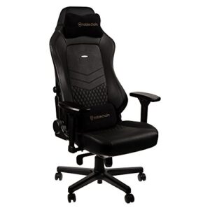 Chaise de Gaming Noblechairs Hero en Cuir Véritable Noir
