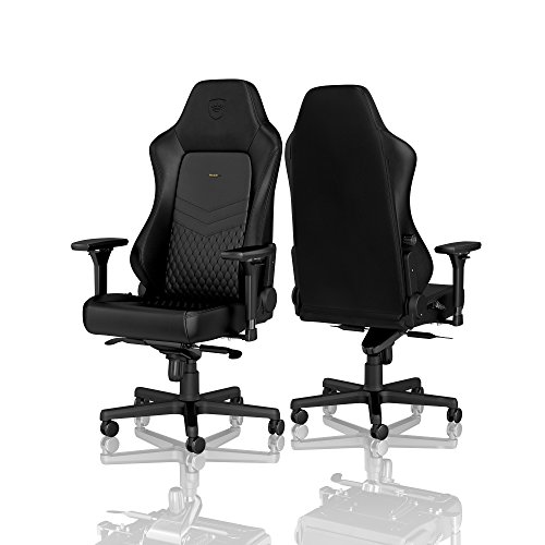 Chaise de Gaming Noblechairs Hero en Cuir Véritable Noir