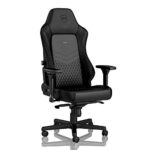 Chaise de Gaming Noblechairs Hero en Cuir Véritable Noir