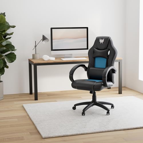 Chaise de Gaming Predator Rift Essential avec Accoudoirs Réglables et Coussin Lombaire