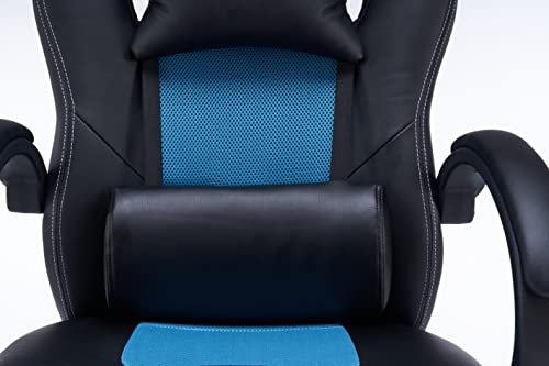 Chaise de Gaming Predator Rift Essential avec Accoudoirs Réglables et Coussin Lombaire