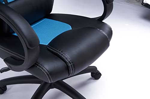 Chaise de Gaming Predator Rift Essential avec Accoudoirs Réglables et Coussin Lombaire