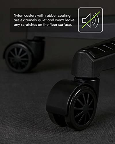 Chaise de Gaming SENSE7 Sentinel Extra Size, Plaque HDF, Noir
