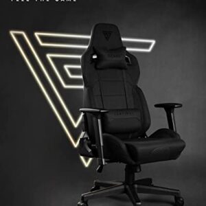 Chaise de Gaming SENSE7 Sentinel Extra Size, Plaque HDF, Noir