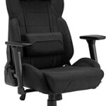 Chaise de Gaming SENSE7 Sentinel Extra Size, Plaque HDF, Noir