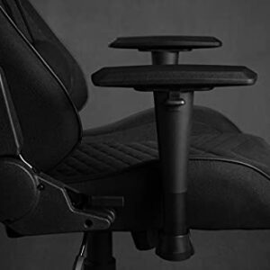 Chaise de Gaming SENSE7 Spellcaster Extra Size en Plaque HDF, Noire
