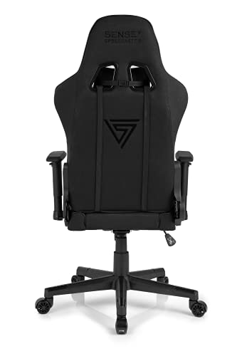 Chaise de Gaming SENSE7 Spellcaster Extra Size en Plaque HDF, Noire