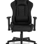 Chaise de Gaming SENSE7 Spellcaster Extra Size en Plaque HDF, Noire