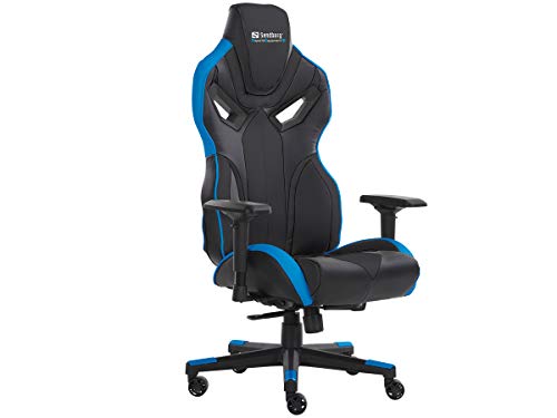 Chaise de Gaming Sandberg Voodoo Noir et Bleu