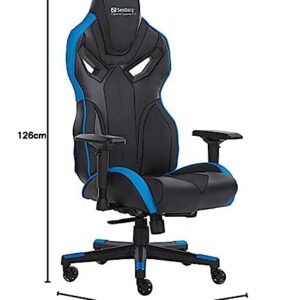 Chaise de Gaming Sandberg Voodoo Noir et Bleu