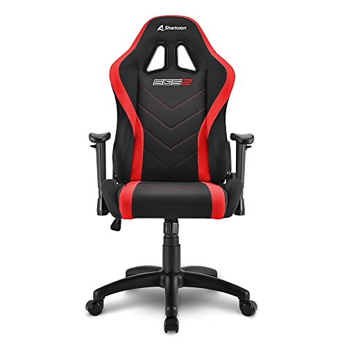 Chaise de Gaming Sharkoon SGS2 Jr Rouge pour Enfants