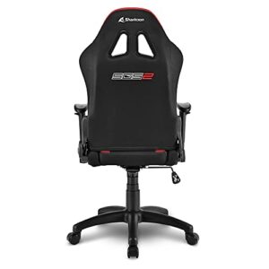 Chaise de Gaming Sharkoon SGS2 Jr Rouge pour Enfants
