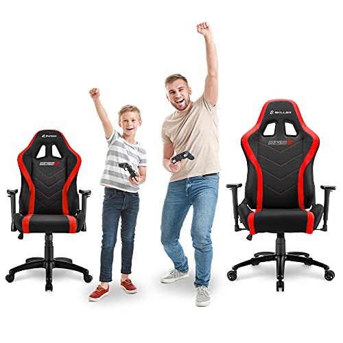Chaise de Gaming Sharkoon SGS2 Jr Rouge pour Enfants