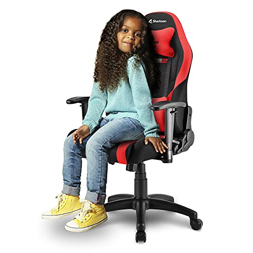 Chaise de Gaming Sharkoon SGS2 Jr Rouge pour Enfants