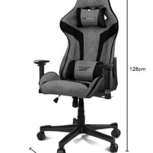 Chaise de Jeu DRIFT GAMING DR90DGB – Tissu, Accoudoirs 2D, Inclinaison