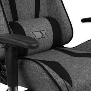 Chaise de Jeu DRIFT GAMING DR90DGB – Tissu, Accoudoirs 2D, Inclinaison