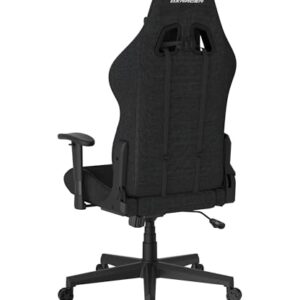 Chaise de Jeu DXRacer Prince L PF132, Tissu Déperlant, Noir