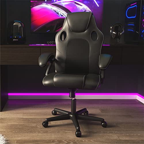 Chaise de Jeu Ergonomique Play Haha – Bureau et Ordinateur (Noir)