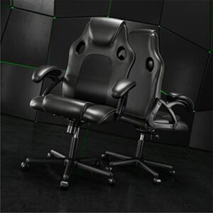 Chaise de Jeu Ergonomique Play Haha – Bureau et Ordinateur (Noir)