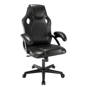 Chaise de Jeu Ergonomique Play Haha – Bureau et Ordinateur (Noir)