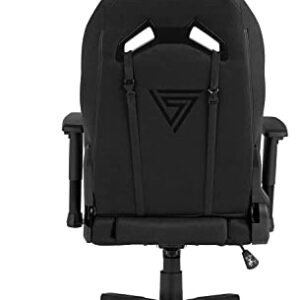 Chaise de Jeu Ergonomique SENSE7 Vanguard avec Coussins Ajustables – Noir