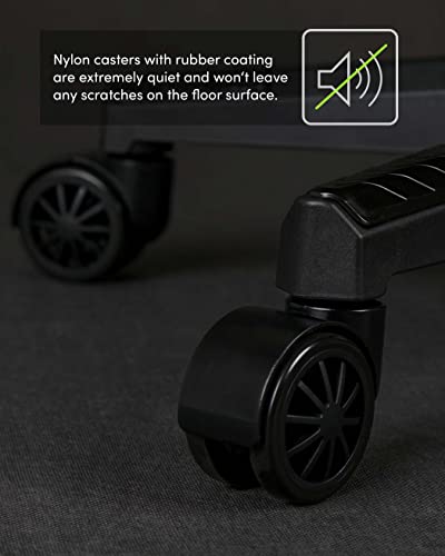 Chaise de Jeu Ergonomique SENSE7 Vanguard avec Coussins Ajustables – Noir