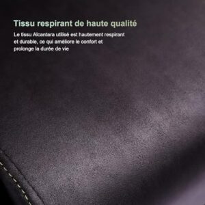 Chaise de Jeu STARUZI Ergonomique avec Repose-Pieds et Accoudoirs Réglables