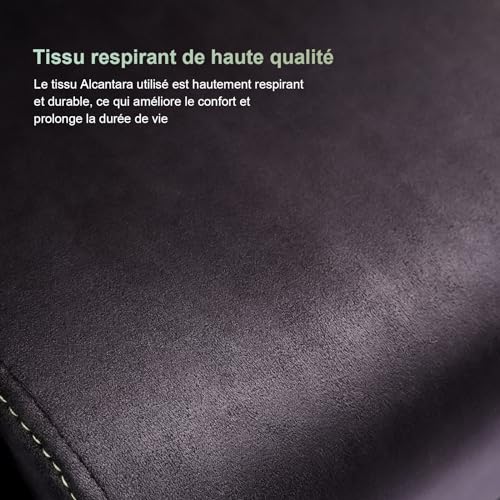 Chaise de Jeu STARUZI Ergonomique avec Repose-Pieds et Accoudoirs Réglables