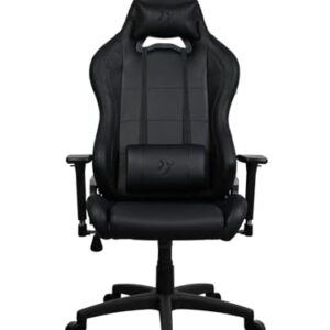 Chaise de Jeu et Bureau Arozzi Torretta Premium SoftSPU™ – Pure Black
