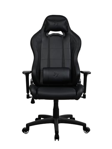 Chaise de Jeu et Bureau Arozzi Torretta Premium SoftSPU™ – Pure Black