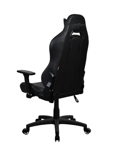 Chaise de Jeu et Bureau Arozzi Torretta Premium SoftSPU™ – Pure Black