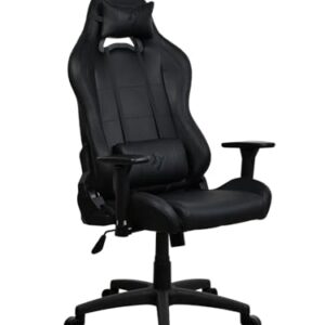 Chaise de Jeu et Bureau Arozzi Torretta Premium SoftSPU™ – Pure Black